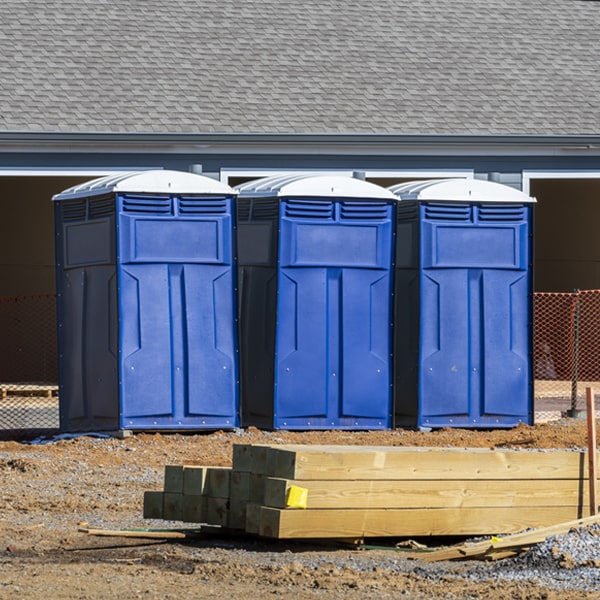 what is the cost difference between standard and deluxe portable restroom rentals in Crothersville Indiana